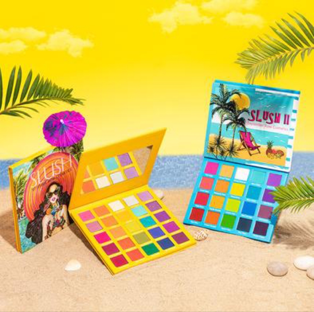 September Rose Slush And Slush 2 Palette Bundle NWT